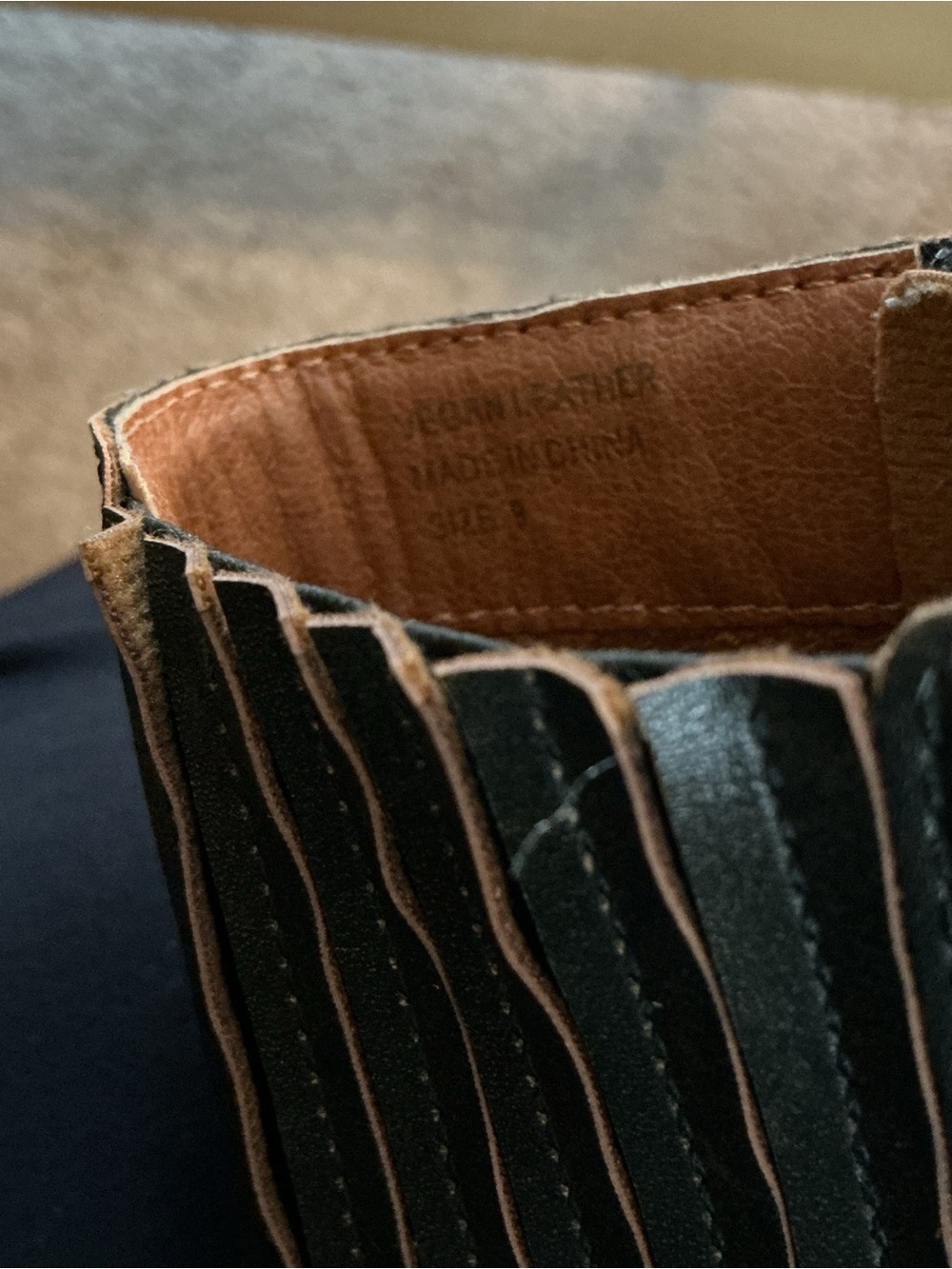 🌸OASIS SOCIETY THE CARSON | BROWN DISTRESSED LEATHER MOTO BOOTIE - Picture 7 of 10